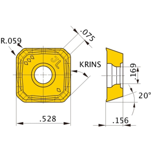 SEET13T3AGEN-JL MP7140 INSERT
