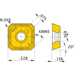 SEET13T3AGEN-JL NX4545 INSERT