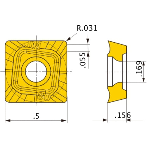 SOMT12T308PEER-JM VP30RT INSERT