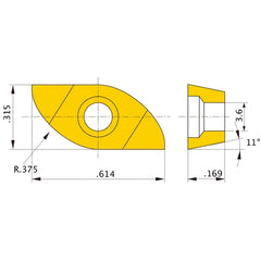 SRM212E MP9120 MILLING INSERT