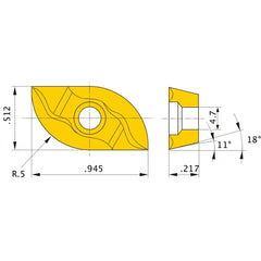SRM216C-M MP9120 MILLING INSERT