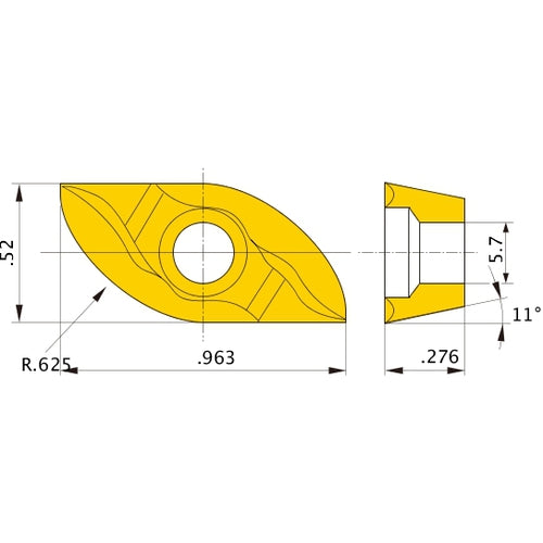 SRM220E-M MP6120 MILLING INSERT