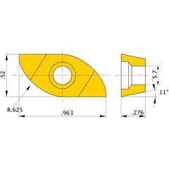 SRM220E MP6120 MILLING INSERT