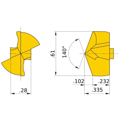 STAWN1550T VP15TF DRILLING INSERT