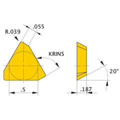TECN43PEFR1 HTI10 INSERT