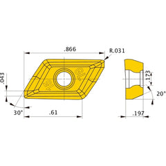 XDGT1550PDFR-GL08 TF15 INSERT