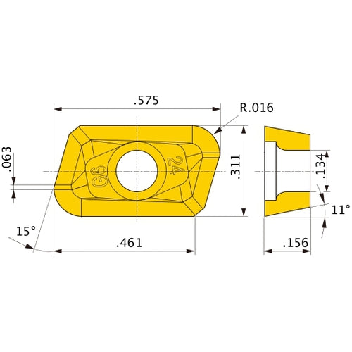 XPGT13T3PDER-G1 VP15TF INSERT