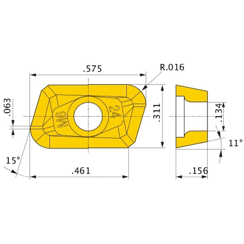 XPMT13T3PDER-M1 VP15TF INSERT
