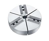 Round Chuck Jaws - 1.5mm x 60 Serrations - Chuck Size 8" inches - Part #  15-RKT-8400A - USA Tool & Supply