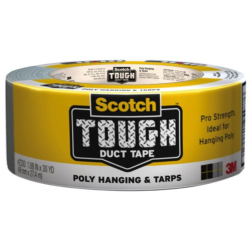 3M Poly and Tarps Duct Tape 2330 1.88″ × 30 yd (48 mm × 27 4 m) - USA Tool & Supply