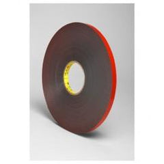 List 5925 1/4" x 36 yds VHB Acrylic Foam Tape - Black - USA Tool & Supply