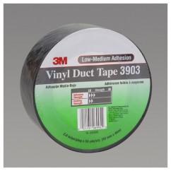 49X50YDS 3903 BLACK VINYL DUCT TAPE - USA Tool & Supply