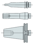 3/4 Dia. x 7/8-20 Thread Tapping Attachment Shank - USA Tool & Supply