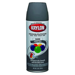 Interior/Exterior Industrial Maintenance Paint Smoke Gray - USA Tool & Supply