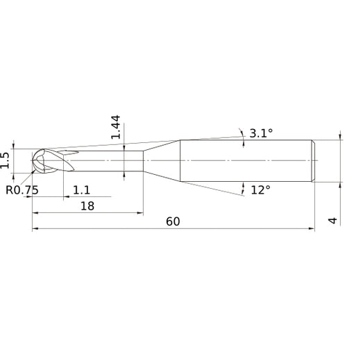 MP2XLBR0075N180
