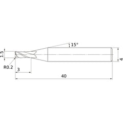 MS2MRBD0150R020 CARBIDE ENDMILL