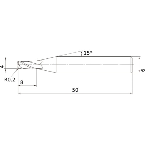 MS2MRBD0400R020 CARBIDE ENDMILL