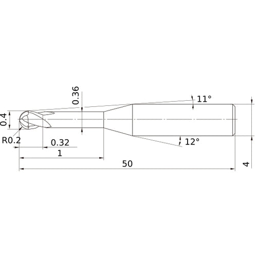 VF2XLBR0020N010S04 SOLID CARB EM