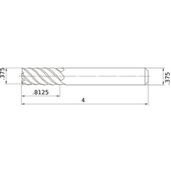 VFMDD3/8 CARBIDE ENDMILL
