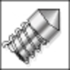 SPRING PLUNGER M6X14X3.5 - USA Tool & Supply