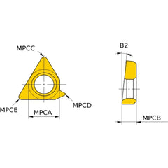 CTI43TP45 CARBIDE SPARE PART