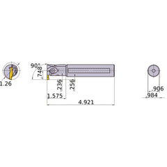 GYAL25K90B-D06 BORING BAR