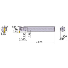 GYAL25R90B-E06 BORING BAR