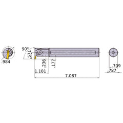 GYAR20Q90A-E06 BORING BAR
