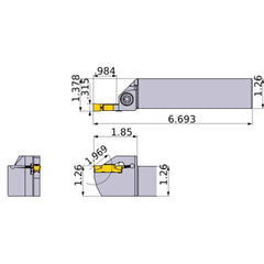 GYPR3232P00-K25 TURNING HOLDER