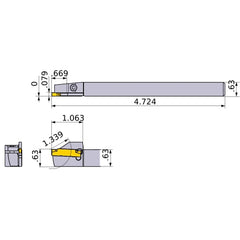 GYSL1616JX00-D17 TURNING HOLDER