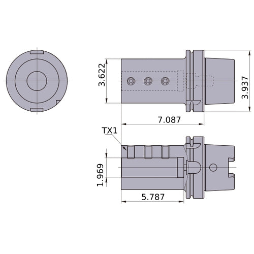 ‎H100TH-B50-180 HOLDER