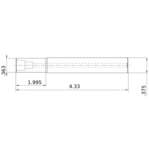 IMX10-U0375N199L43C CARB HOLDR LONG