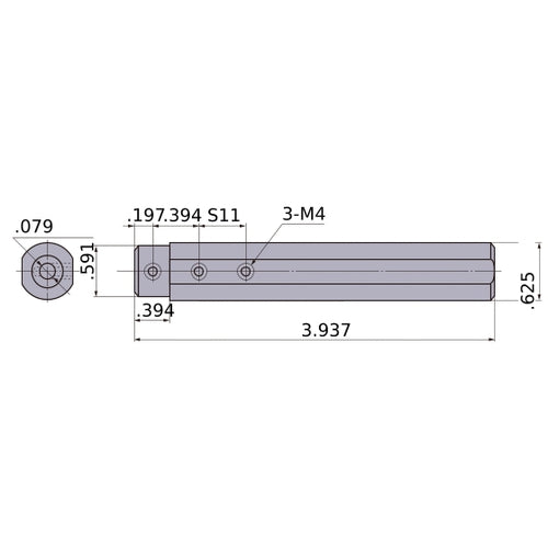 RBH10126A BORING BAR