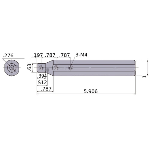 RBH16441A BORING BAR