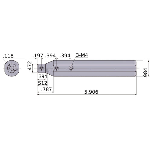 RBH2530N BORING BAR