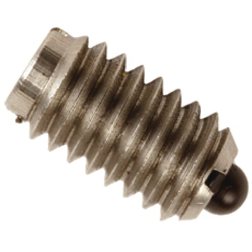 End Force Spring Plunger - 1.5 lbs Initial End Force, 40.75 lbs Final End Force (8–36 Thread) - USA Tool & Supply