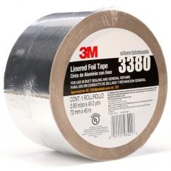 List 3380 72mm x 45m Aluminum Foil Tape - Silver - USA Tool & Supply