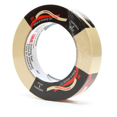 3M General Purpose Masking Tape 203 Beige 24 mm × 55 m 4.7 mil Individually Wrapped Conveniently Packaged - USA Tool & Supply