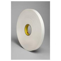 1X72 YDS 4462 WHITE DBL COATED POLY - USA Tool & Supply