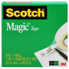 Scotch Magic Tape 810 1″ × 1296″ Boxed - USA Tool & Supply