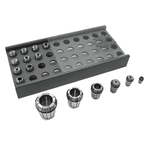 ER-20 Collet Tray - Part #  SIE-SAER-20-40 - USA Tool & Supply