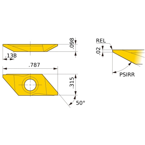 BTAT603500L-B VP15TF INSERT