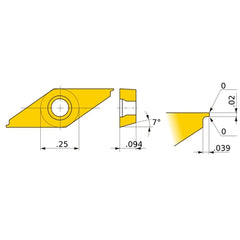 CSVTG05010R VP15KZ INSERT