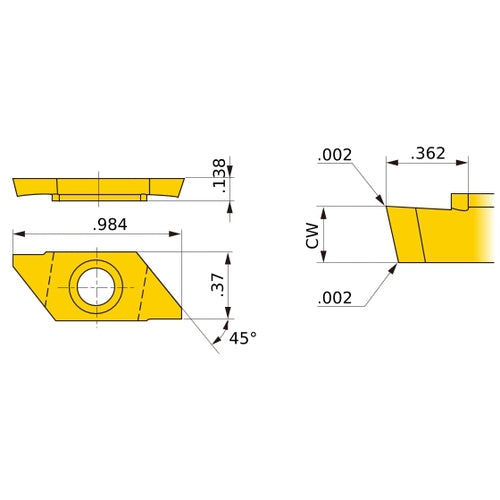 CTBT15160V5RR-B VP15TF INSERT