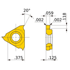 GTBT15030V5L-U VP15TF INSERT