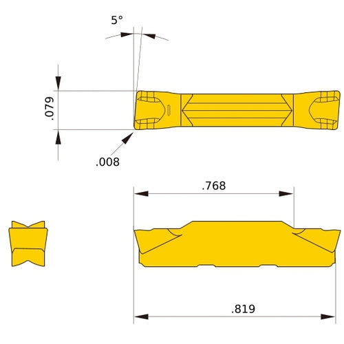 GY2M0200D020L05-GM VP20RT GY INSERT