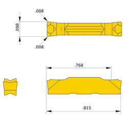 GY2M0250E020N-GU NX2525 GY INSERT