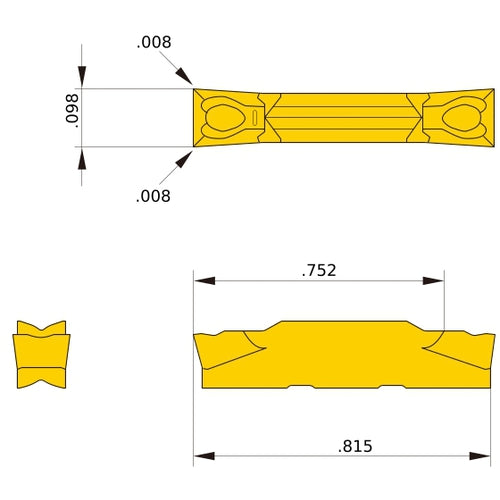 GY2M0250E020N-MS VP20RT GY INSERT