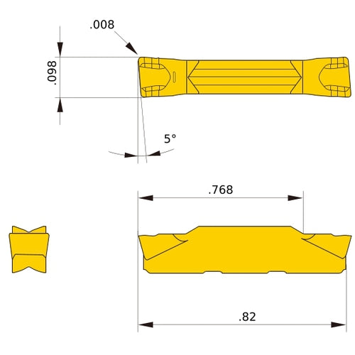 GY2M0250E020R05-GM VP20RT GY INSERT