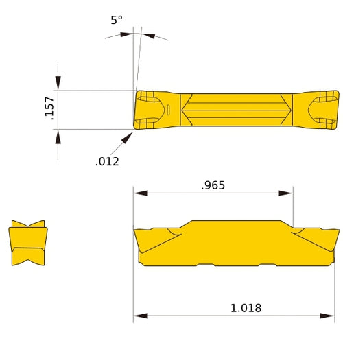 GY2M0400G030L05-GM VP10RT GY INSERT